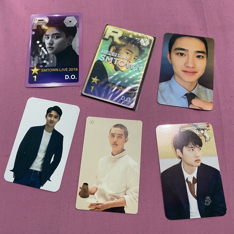 EXO D.O. KYUNGSOO RARE OFFICIAL PHOTOCARD