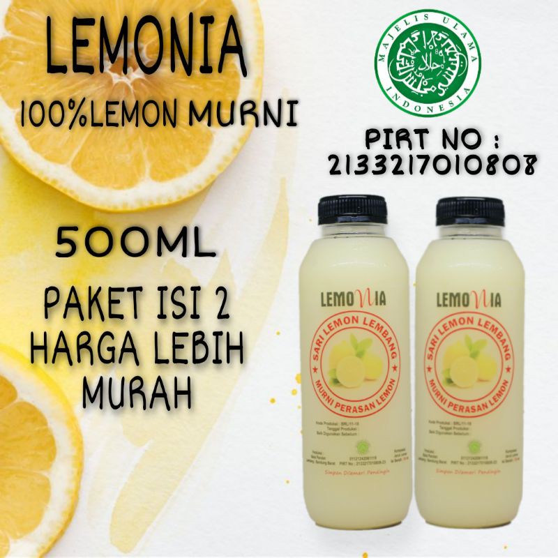 

Lemonia 500ml isi 2