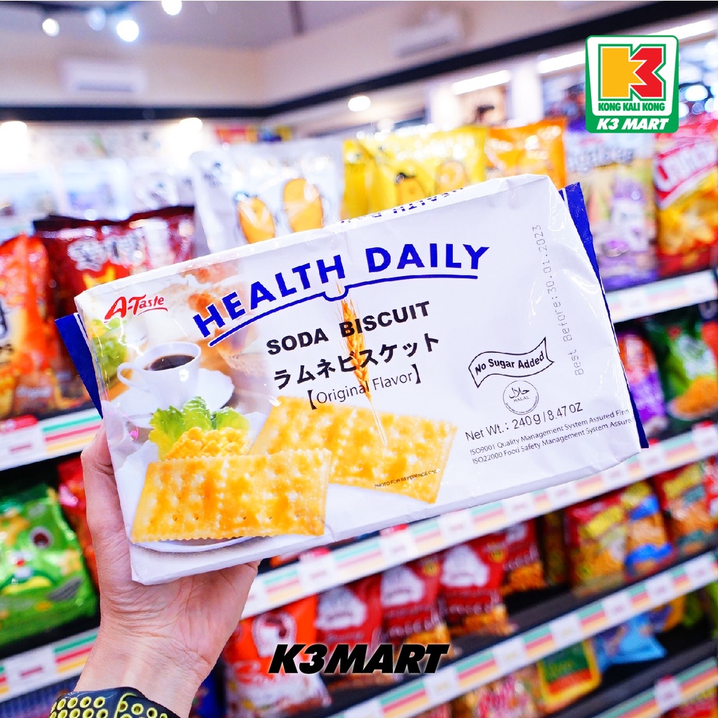 

A-taste Health Daily Soda Biscuit Original 240gr