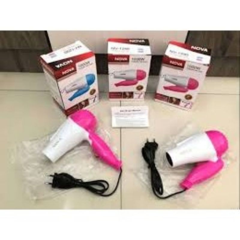 Bundara Medan/Ready stock Pengering rambut Hairdryer nova 500W