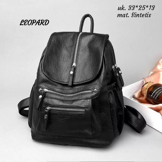 Mochilllastore - Tas Ransel Wanita Stylist Korean Tas Populer Tas kulit Termurah Tas Ransel Backpack