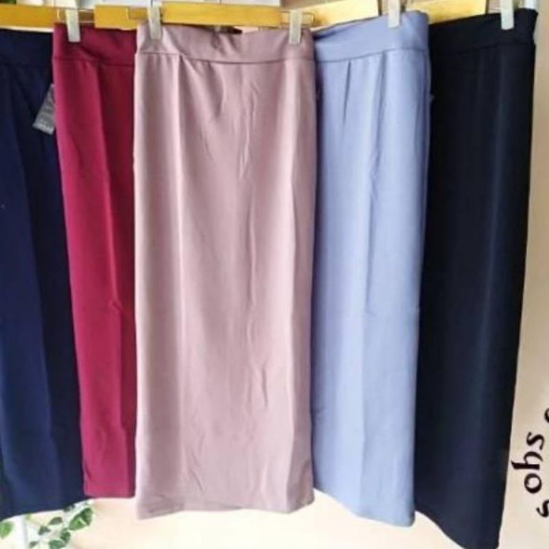 jumbo / Rok Kerja Wanita Panjang / Rok Formal Span / Rok Kerja Kantor Wanita / Rok Span