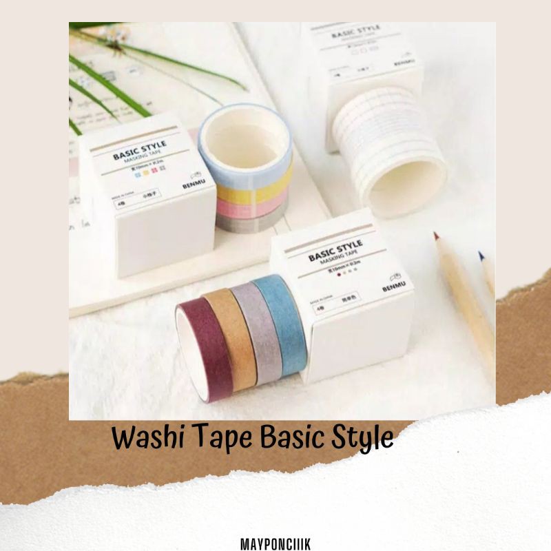 

Washi Tape Basic Style