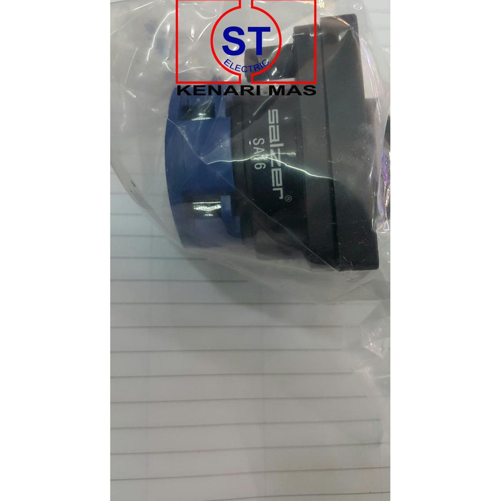 Jual Selector Switch / MOA / Manual OFF AUTO Salzer 1 Poles SA16