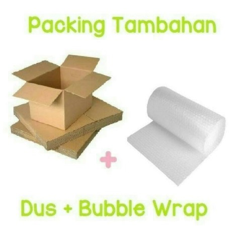 

PACKING KARDUS DAN BUBBLE WARP TAMBAHAN AMAN