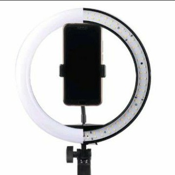 Ring light Flexcom curve lacyfans tripod 2m bicolour midio selfie vlogger youtube livestreamer murah