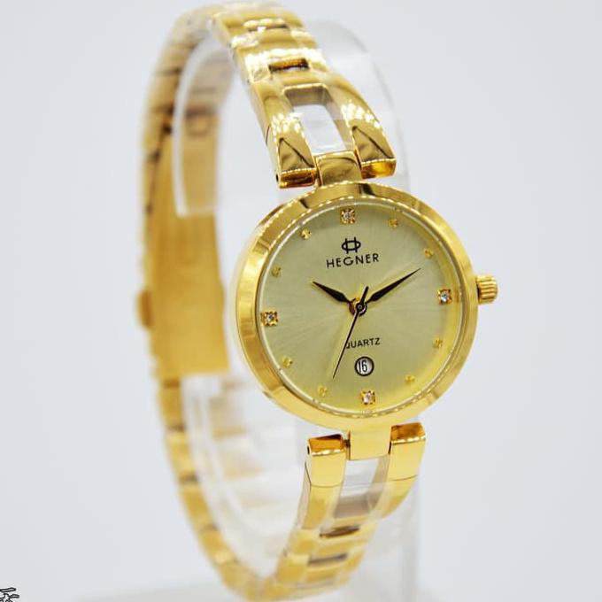 JAM TANGAN WANITA HEGNER 5037L ORIGINAL STAINLESS 4