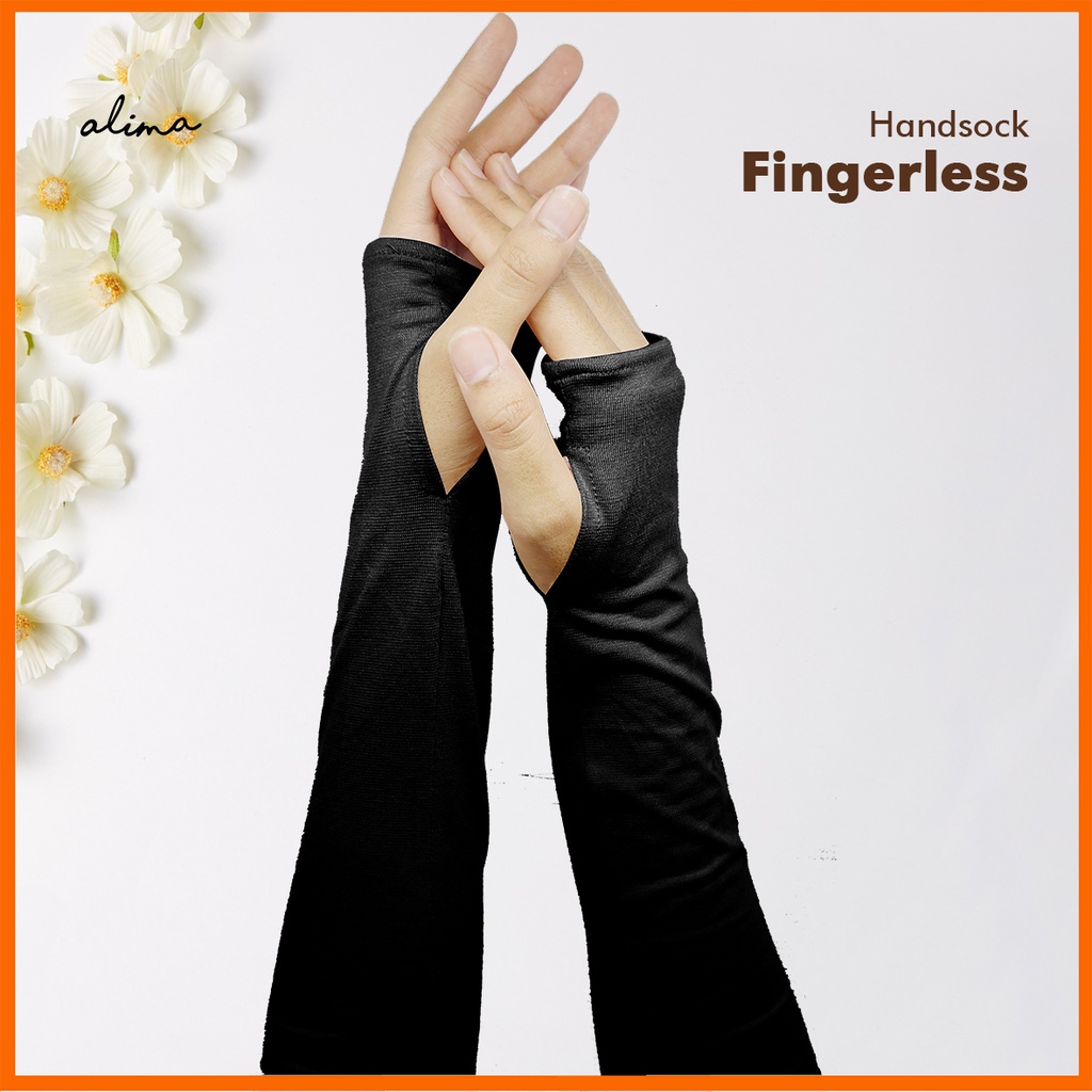 Mangset Tangan Handshock Jempol Bahan Spandek by Alima