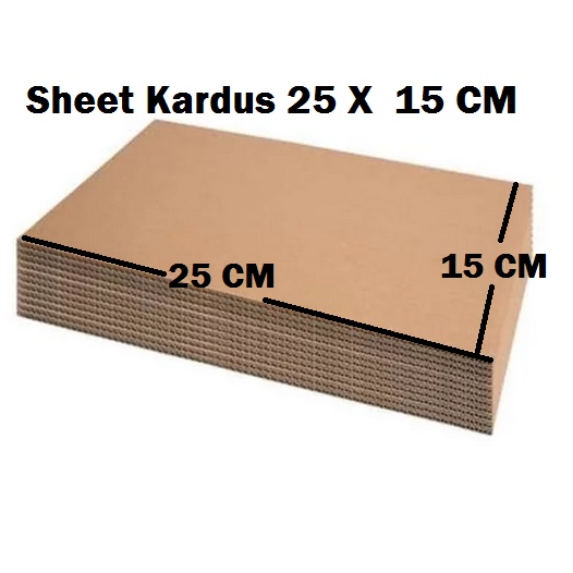 

Kardus Sheet 25 X 15 Cm > Sheet Lembaran > Dus Sheet Lembaran > Kardus dan Karton Lembaran