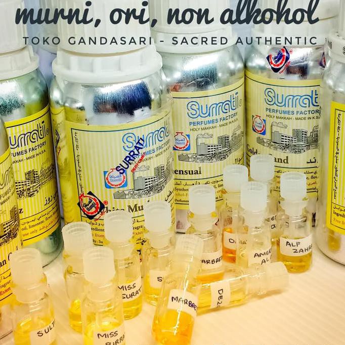 Tester Parfum SURRATI sample sampel surati wangi arab murni non saudi