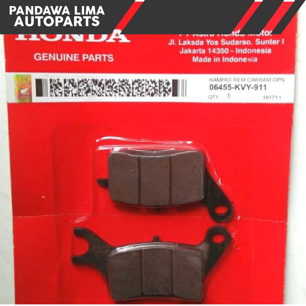 KAMPAS REM DEPAN HONDA BEAT KARBU BARANG ORI HGP