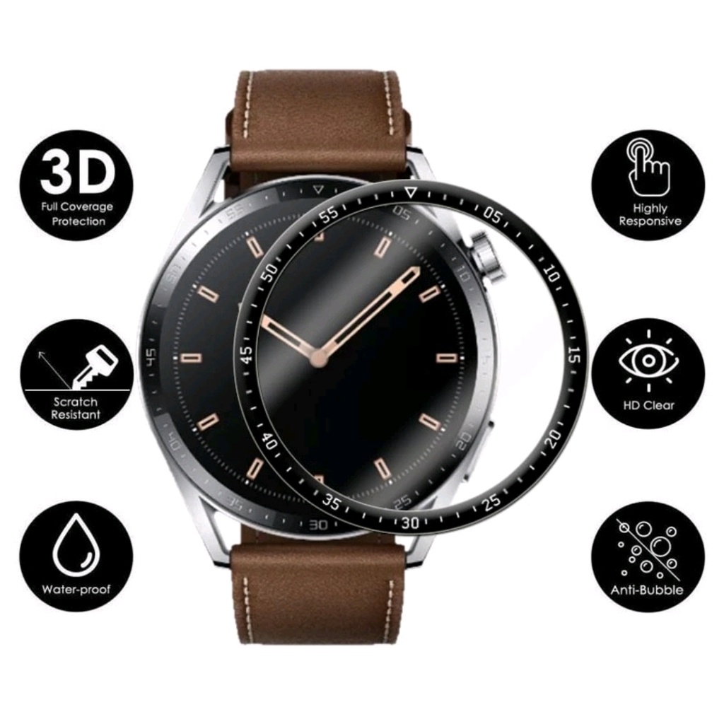 PET Anti gores screen guard HUAWEI WATCH GT 3 GT3 42MM 46MM GT3 pro Gt 3 SE FULL COVER