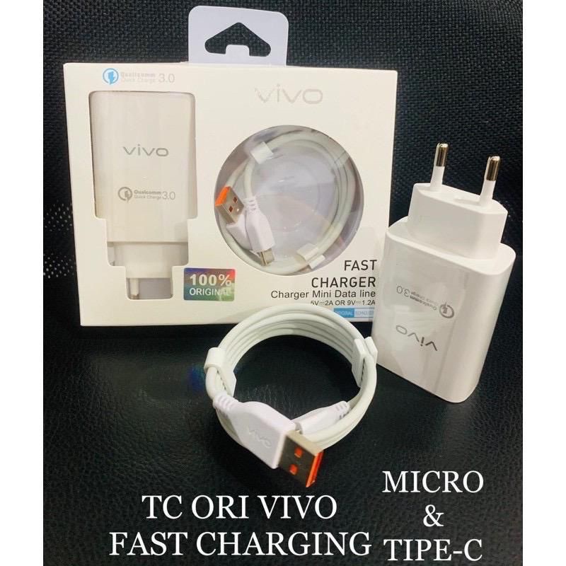 Charger Fast charging Vivo micro usb original Qualcomm 3 4A