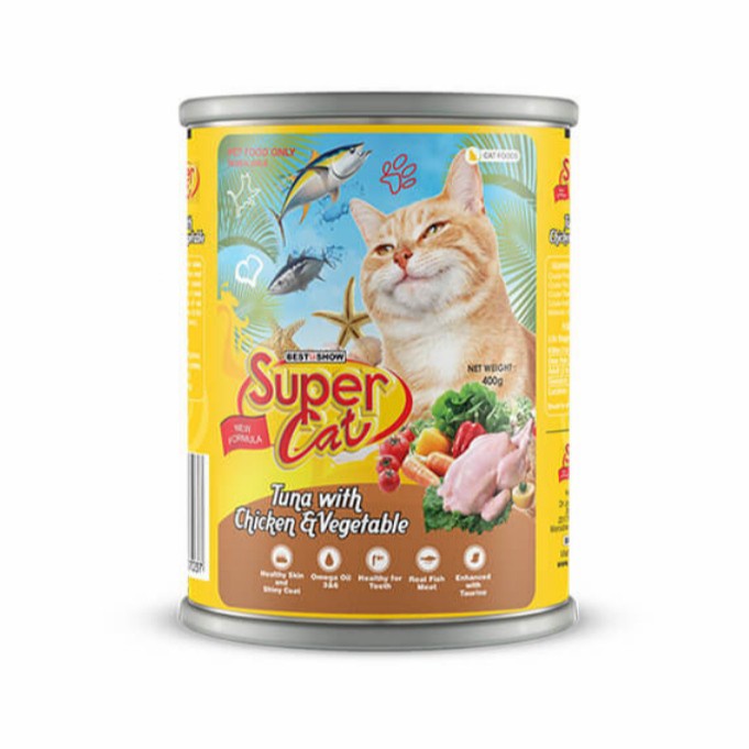 Super Cat Kaleng Adult 400Gr