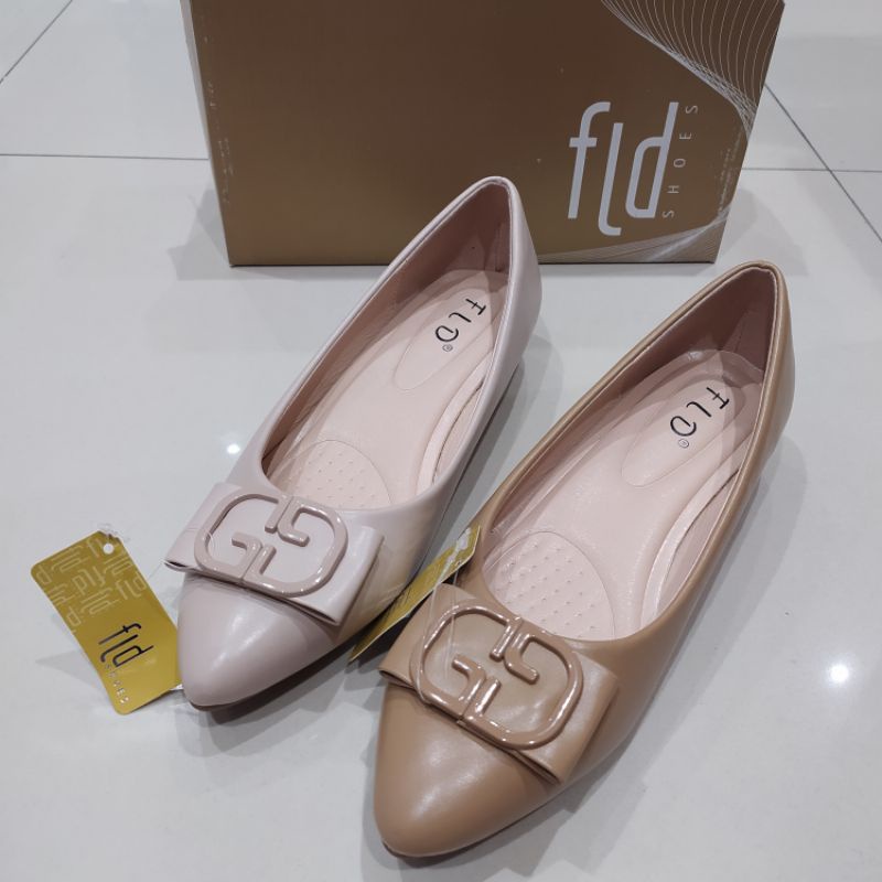 sepatu kerja FLD hak 3cm model terbaru