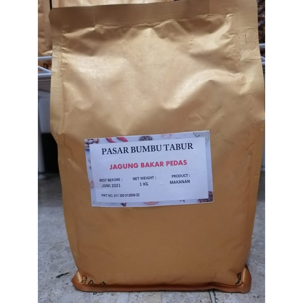 

BUMBU TABUR JAGUNG BAKAR PEDAS 1 KG BUBUK MAKANAN ENAK MURAH HALAL