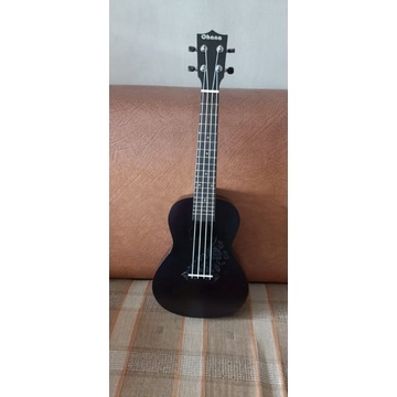 [PROMO PAKET] ukulele 23 " ukiran design limited edition type concert merk ohana+softcase+capo+senar