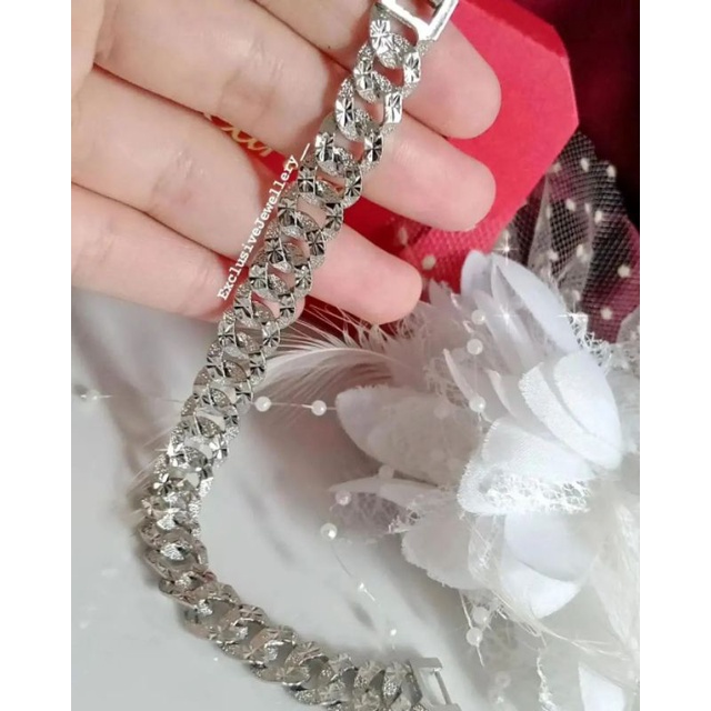 Luxuriousjewelery- Gelang tangan sisik naga Replika Berlian