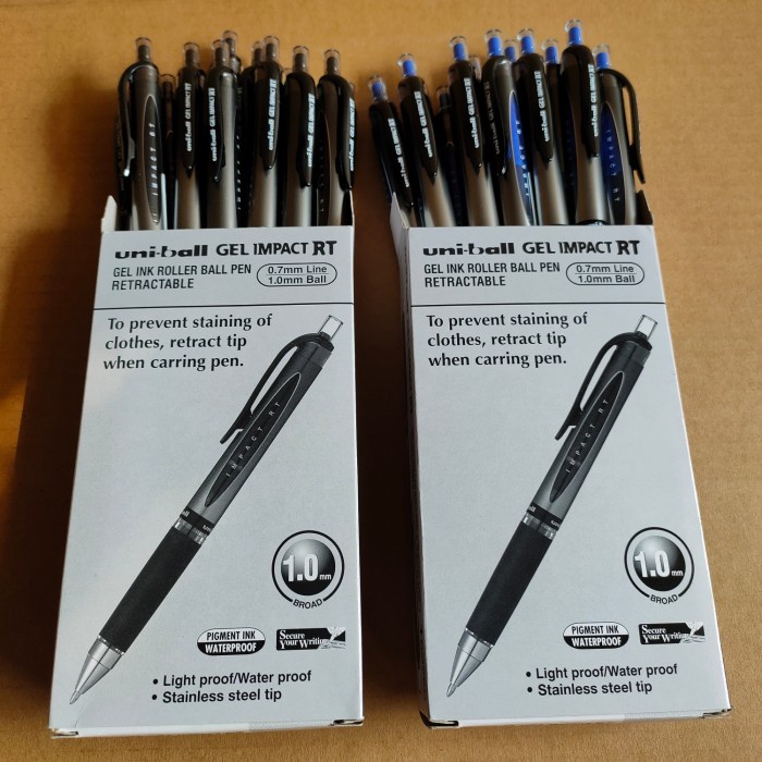 

OFFICE & STATIONERY ALAT TULIS PULPEN UNIBALL GEL IMPACT RT UMN-152(10)S