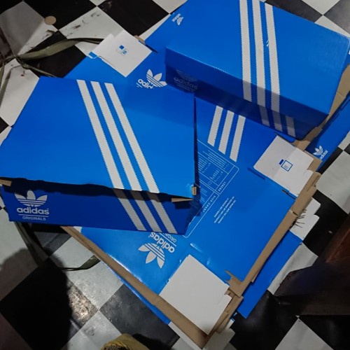 Box Adidas Biru Neo Nike Orange Original Sepatu Kardus Kotak Tempat Sepatu Termurah Kado Hadiah