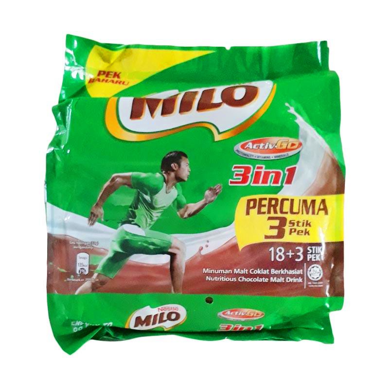 

Milo Malaysia 18+3 Stik Pek 33gr