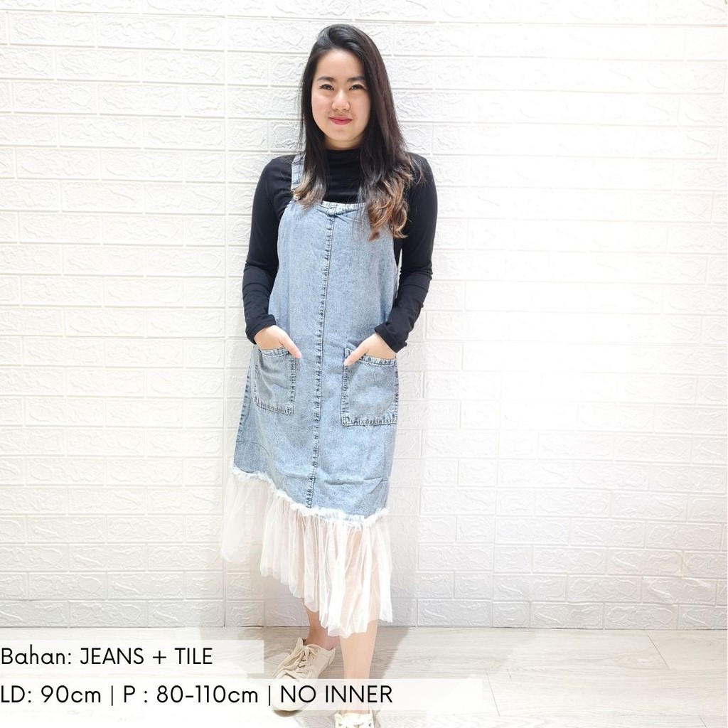 2899 pomi tile jeans dress