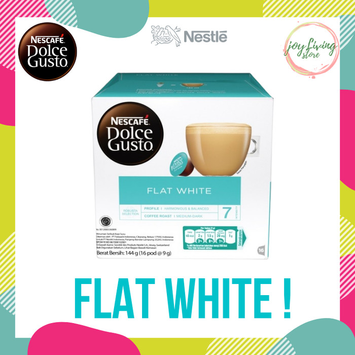 

NEW Capsule NDG Nescafe Dolce Gusto Flat White 1 Box Original Nestle - EXP OKTOBER 21