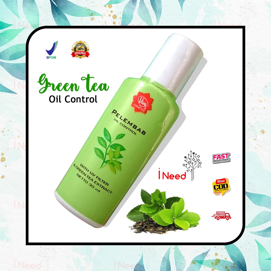 (INEED) (green tea) Viva Pelembab Green Tea Oil Control - 30ml