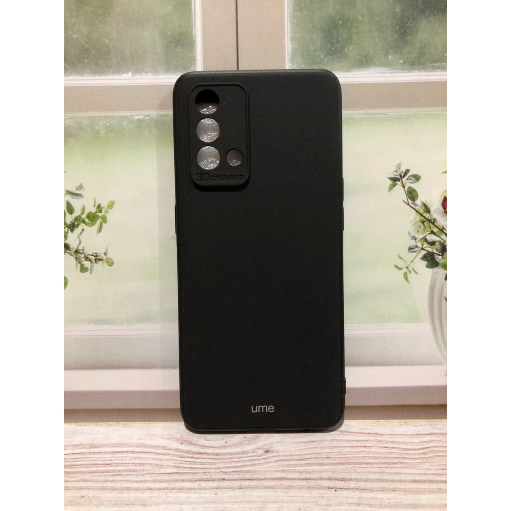 CASE OPPO A95 4G SOFTCASE SILIKON BLACK DOVE PROTECTION