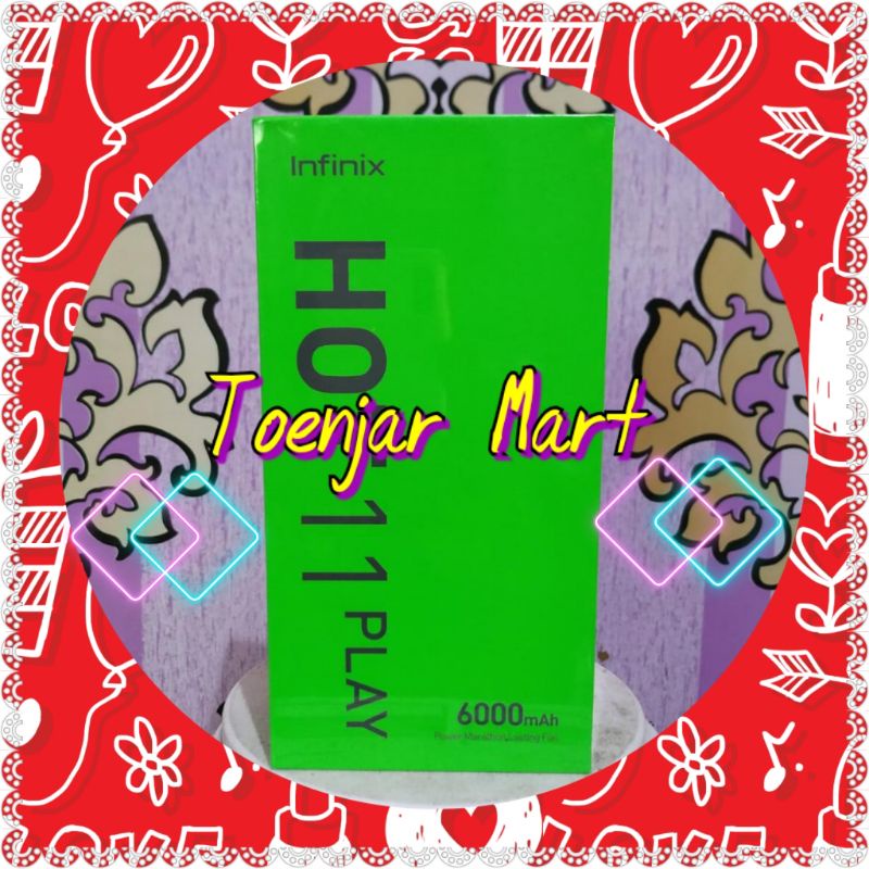 Infinix HOT 11 12 Play NFC RAM 3/32 4/64 4/128 GB Garansi Resmi