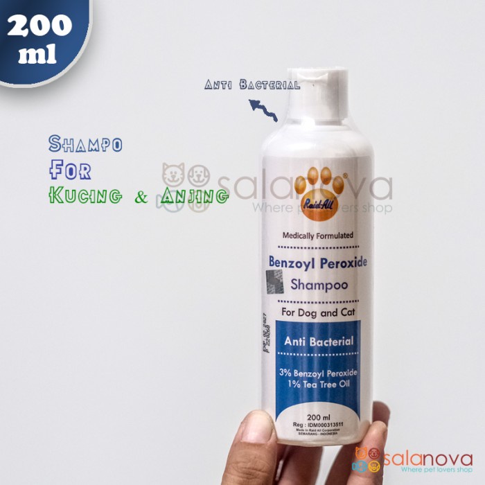 Shampo Kucing &amp; Anjing Anti Jamur dan Kutu Medicaly Formulated 200ml