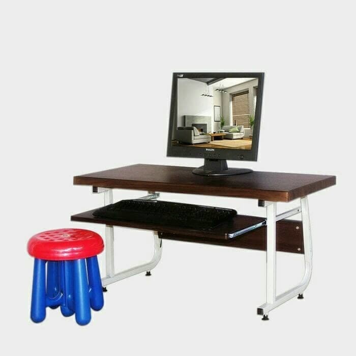 Pinaplepan Meja Komputer Atau Laptop Lesehan Lunar/ Grace