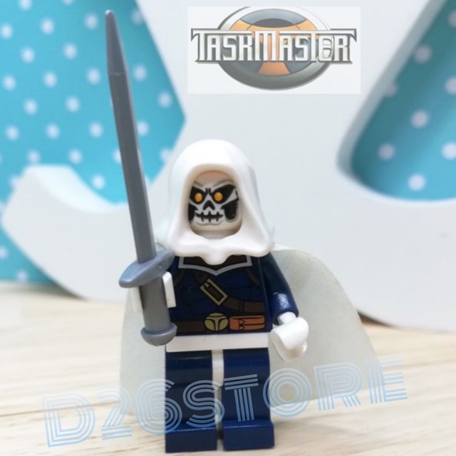 Mainan Lego Mini Figure Minifigure Taskmaster Black Widow Classic Marvel Villains