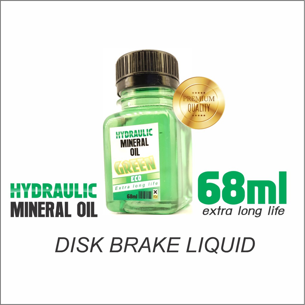 Brake Fluid Bike Disk Hydraulic ECO extra long life GREEN 68ml for shimano tektro maguro xl sl