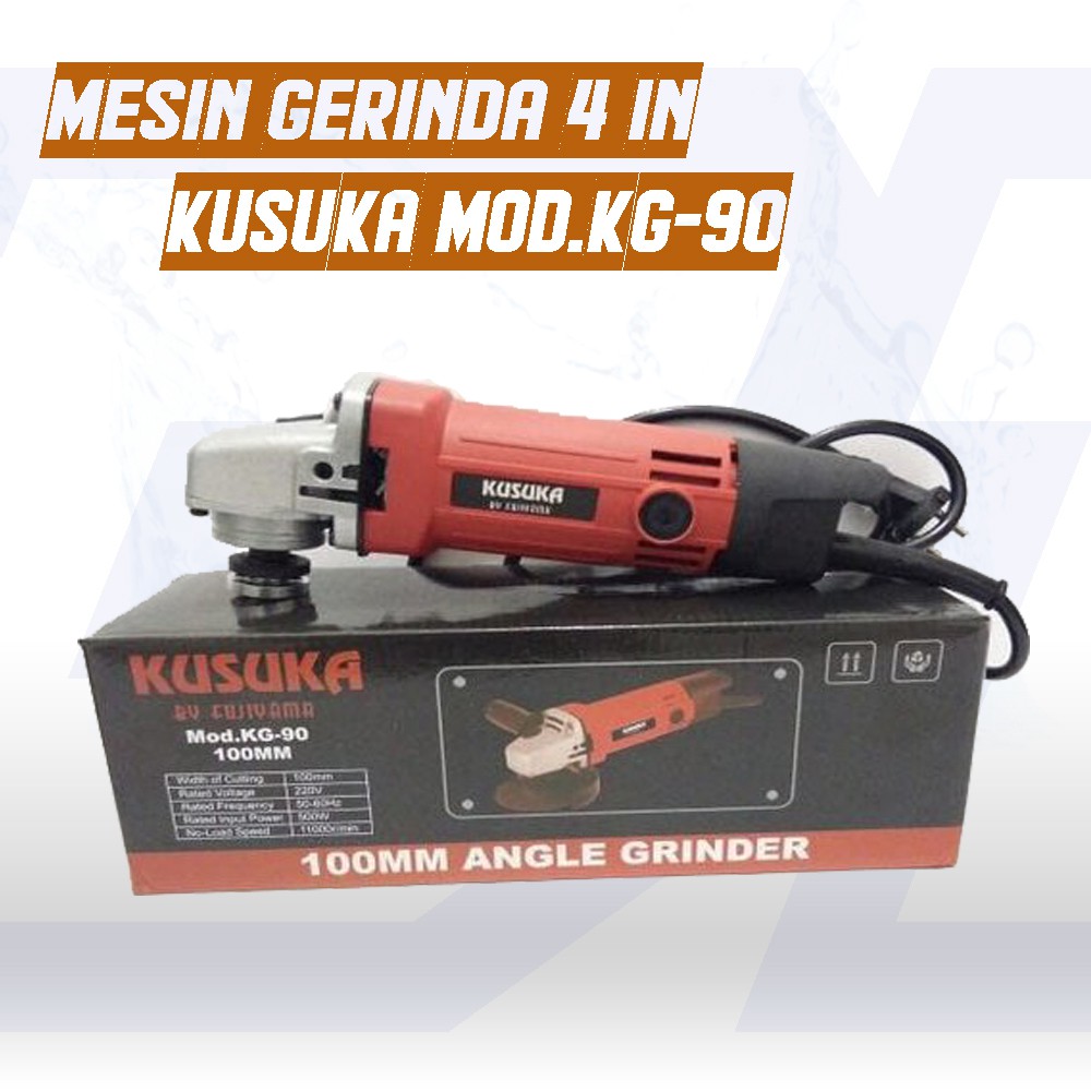 Mesin Gerinda tangan / Angle Grinder /Gurinda Tangan 4 Kusuka by Fujiyama