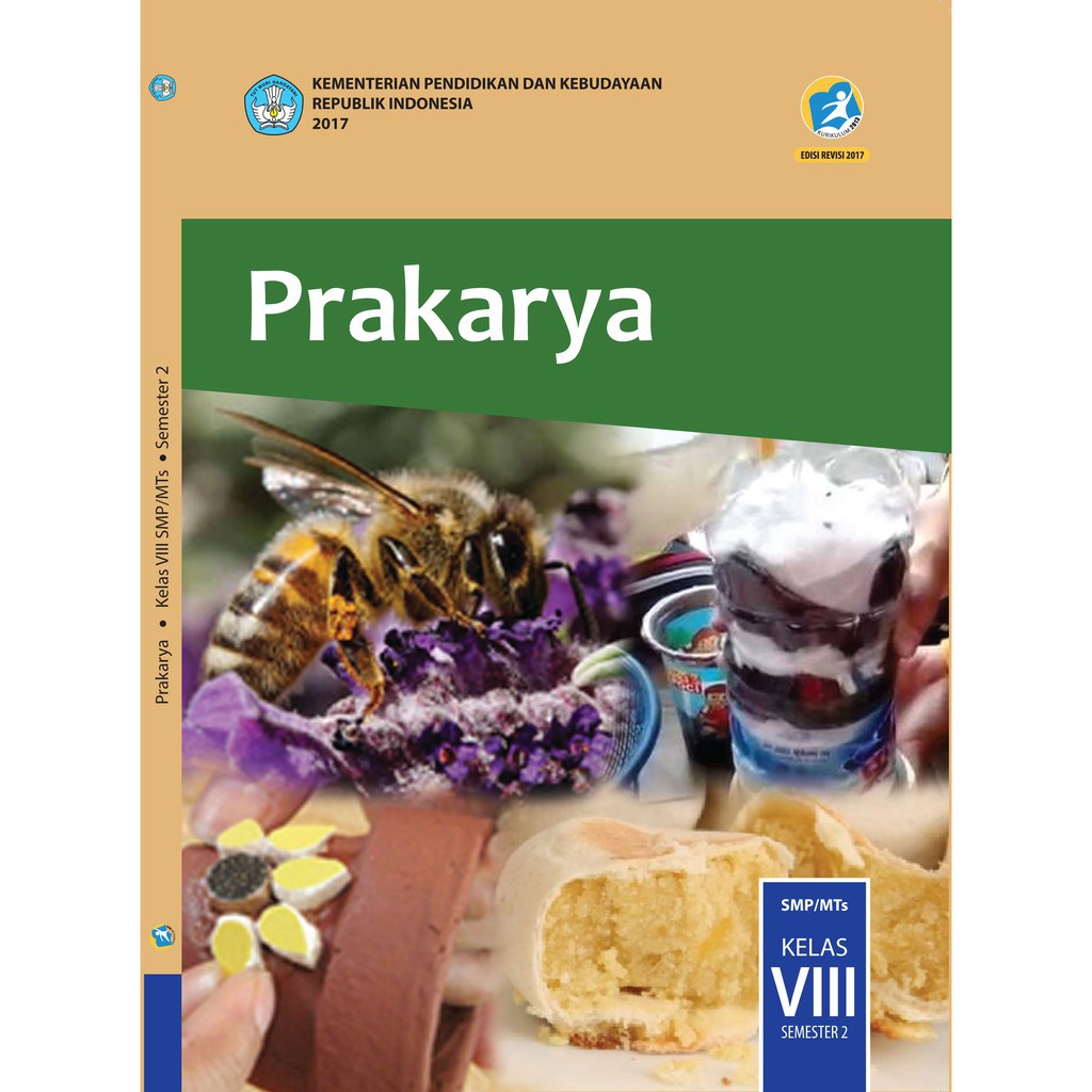 Buku Prakarya  SMP Kelas  8  Semester  2 K13 Revisi Shopee 