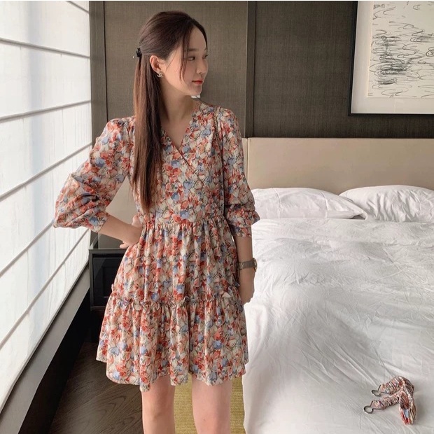 winona mini dress 1774 FASHION WANITA GROSIR three m threem 3m 3ms