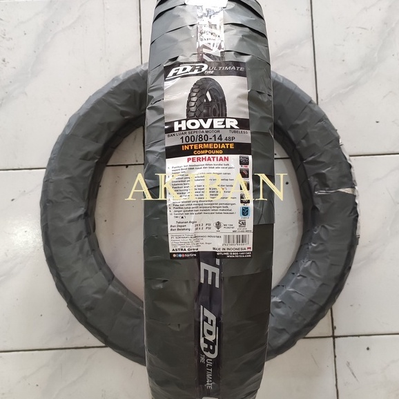 Ban FDR HOVER 100/80-14 Ban Matic 100 80 14 Ring 14 Tubeless