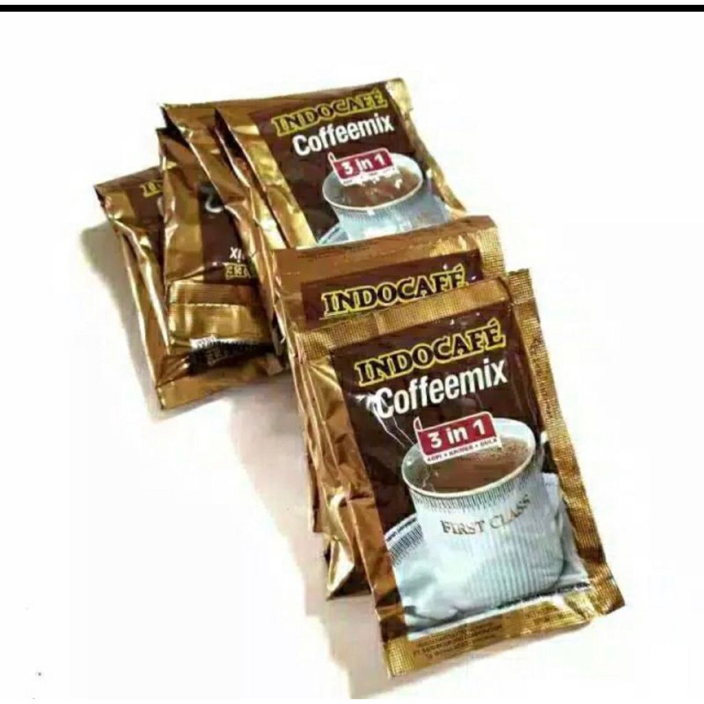 

TERMURAH!!!!! INDOCAFE COFFEMIX 3IN1 20GR RENCENG (ISI 10)