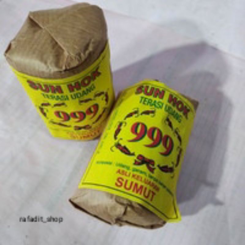 

Sun Hok 999 Terasi Udang Asli Sumut Isi 10 Keping
