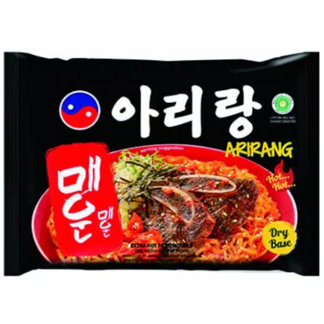 Arirang Noodle All Varian / Mie instant Arirang Halal