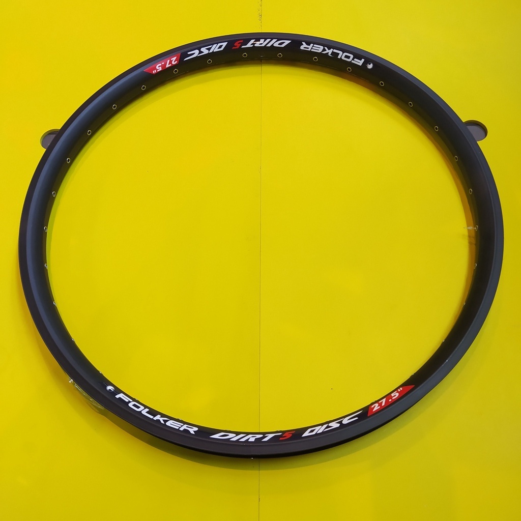 Rim sepeda velg sepeda folker dirt5 27.5 inc lubang 32