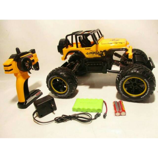 MAINAN R/C 4X4 JEEP ROCK CRAWLER  1:12