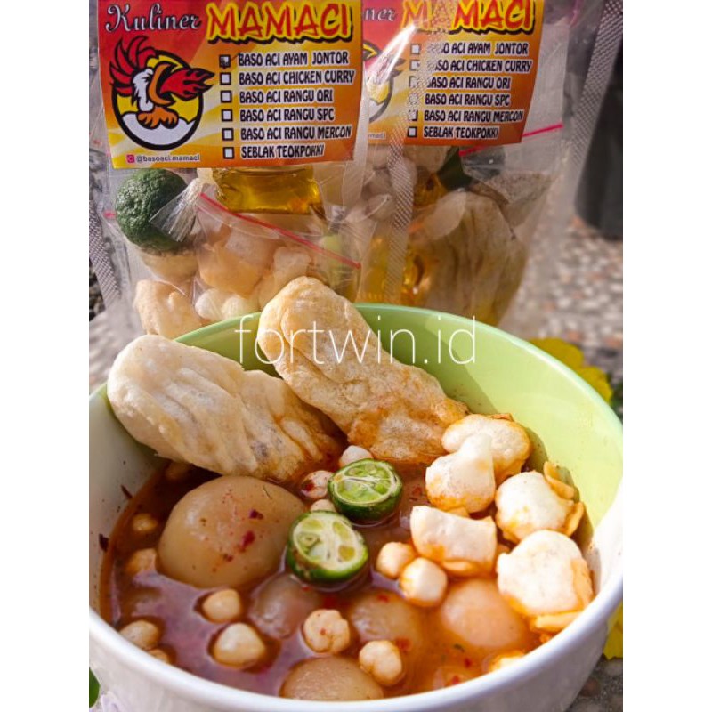 

HOMEMADE Baso Aci isi ayam jontor Kuliner MAMACI