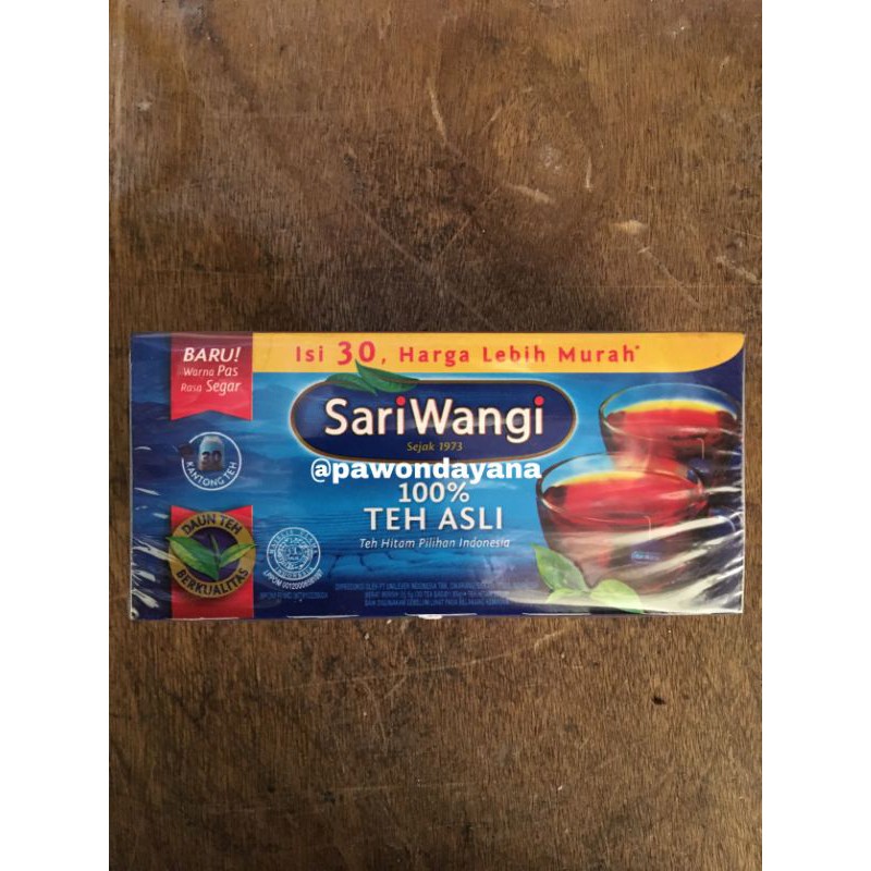 

Teh Celup Sariwangi Isi 30 / Teh Sariwangi