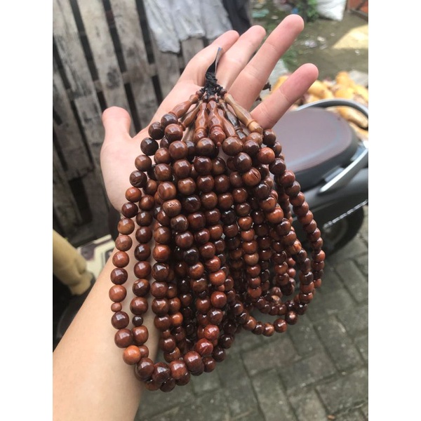 tasbih kokka asli 33 butir ukuran besar /tasbeh kaoka jumbo