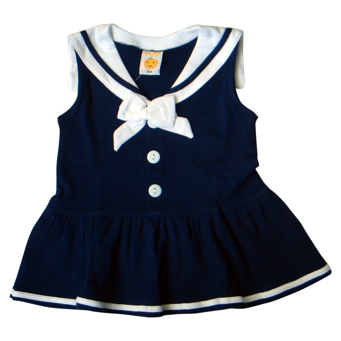  Baju  Bayi  Perempuan  PLEU Dress Sailor Shopee  Indonesia