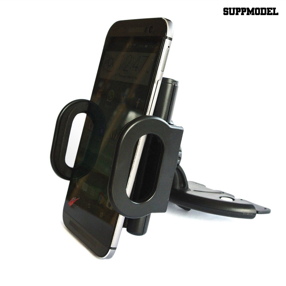 Sdl Bracket Holder Handphone / GPS Universal Teleskopik Untuk Slot CD Mobil