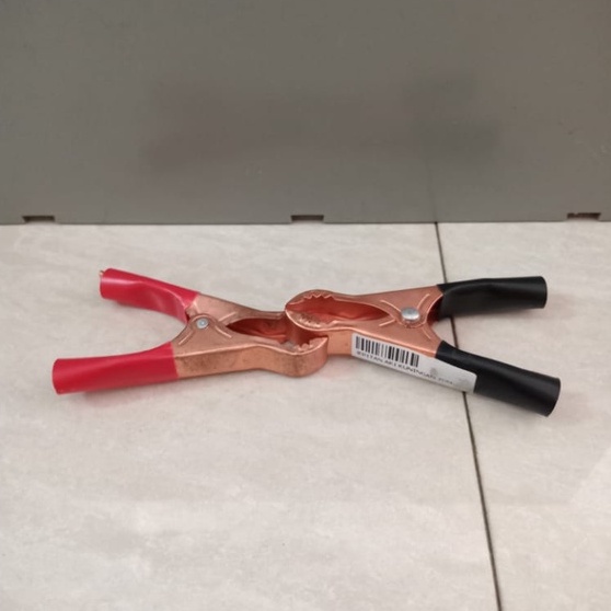 Jepit aki buaya ( set ) 7cm / jepitan aki mobil / jepit buaya / jepitan accu mobil / penjepit aki