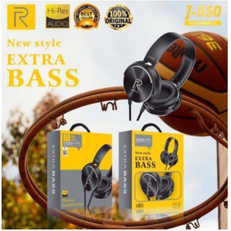 Headset Handsfree BANDO REALME Harman Kardon J-550 J550 Earphone Realme J-550